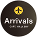 Logo Arrivals Cafe Gallery 